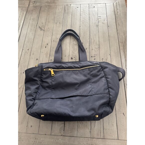 Prada Navy Blue Saffiano Leather Diaper Bag - Picture 5 of 12